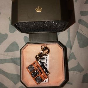 Juicy Couture  old school boom box Charm